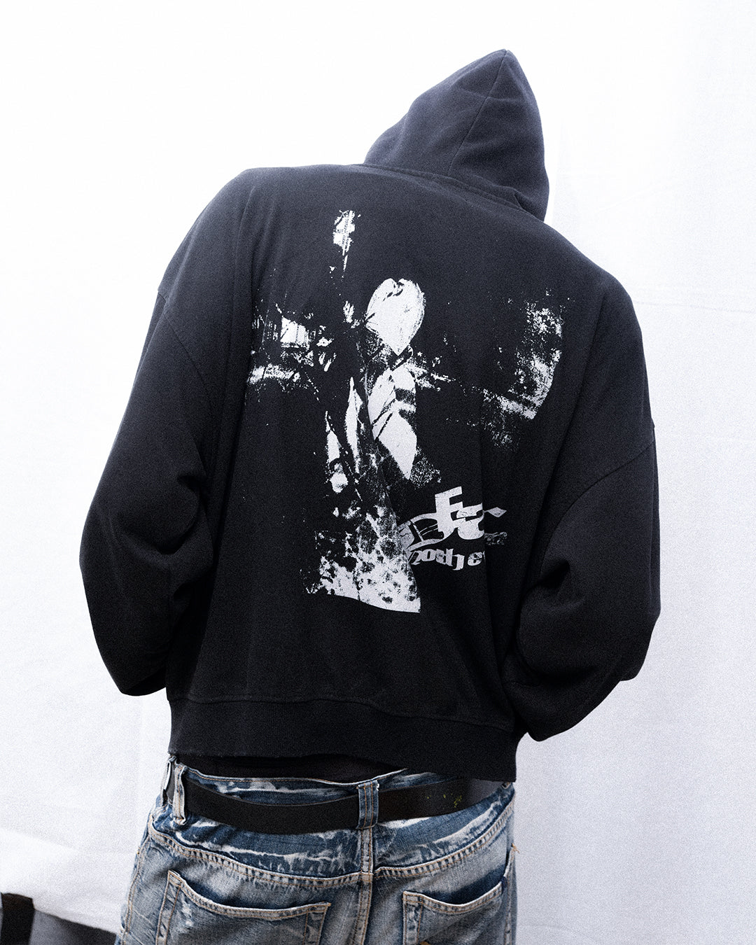Black Zip Hoodie