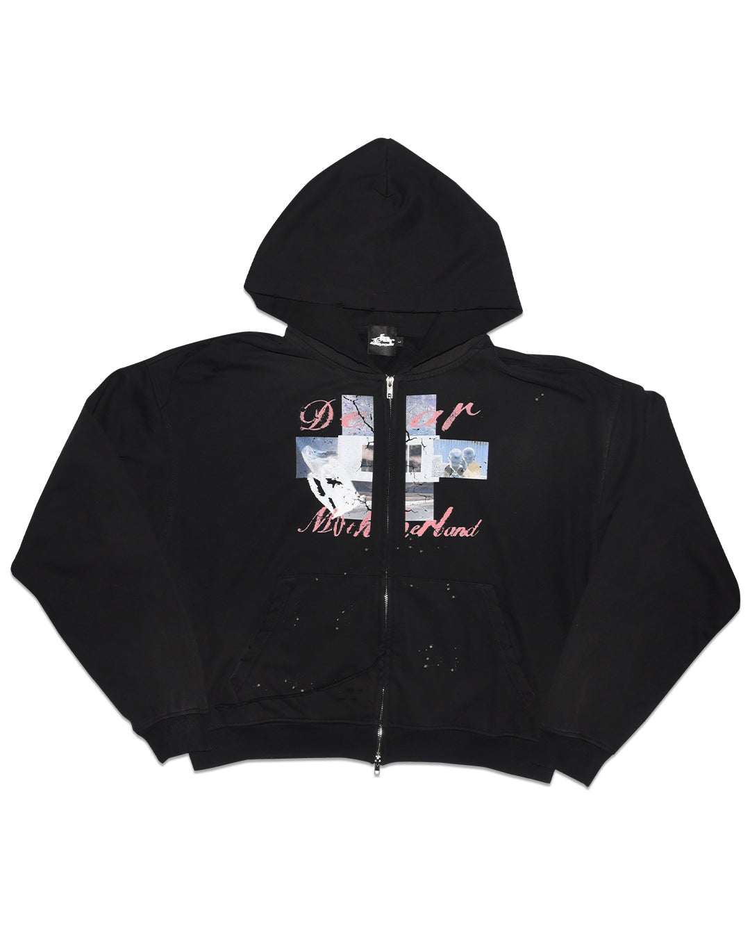 Black Zip Hoodie
