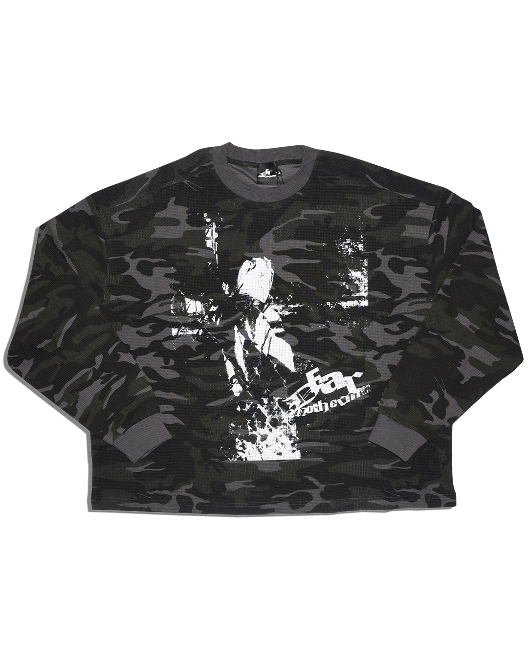 Camo Waffle Thermal  Longsleeve