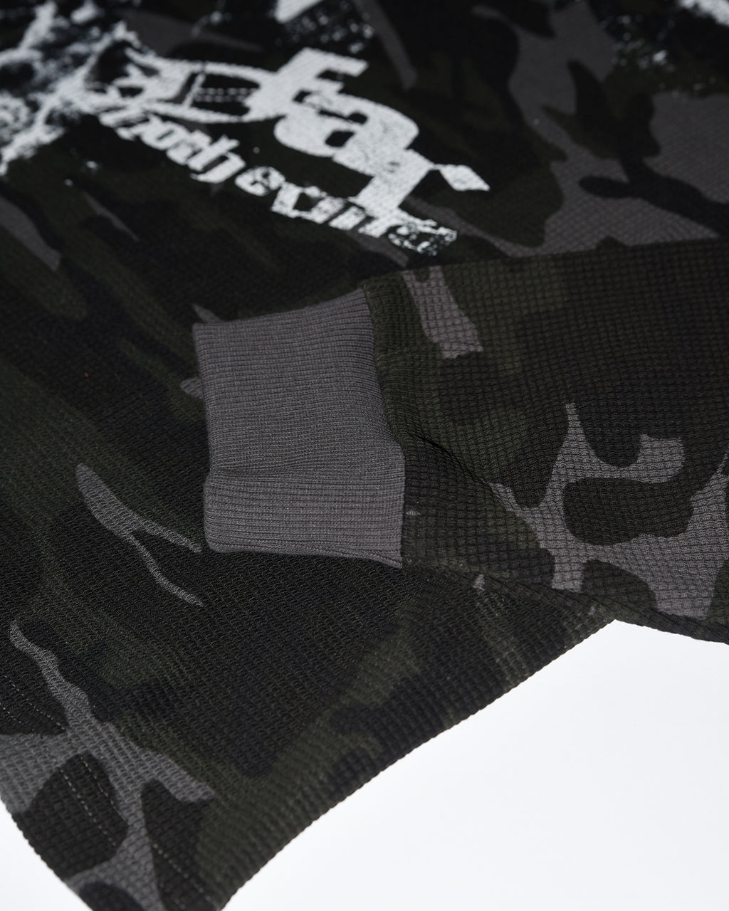 Camo Waffle Thermal  Longsleeve