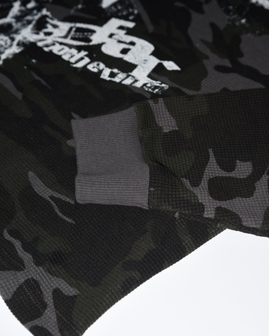 Camo Waffle Thermal  Longsleeve