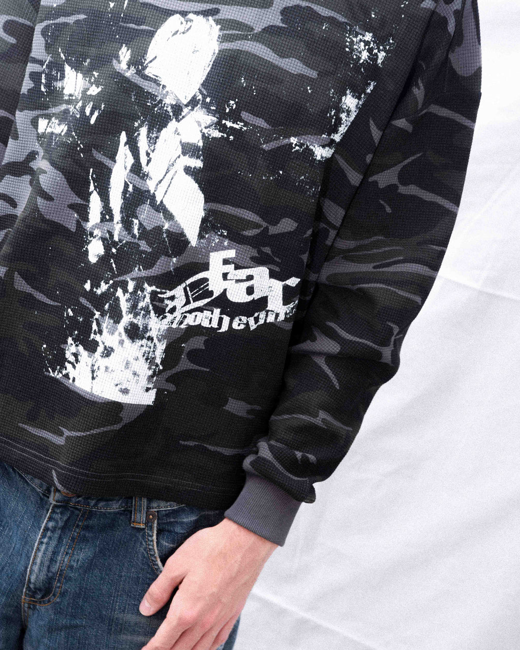 Camo Waffle Thermal  Longsleeve